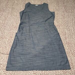 Columbia Sleeveless Blue Midi Dress